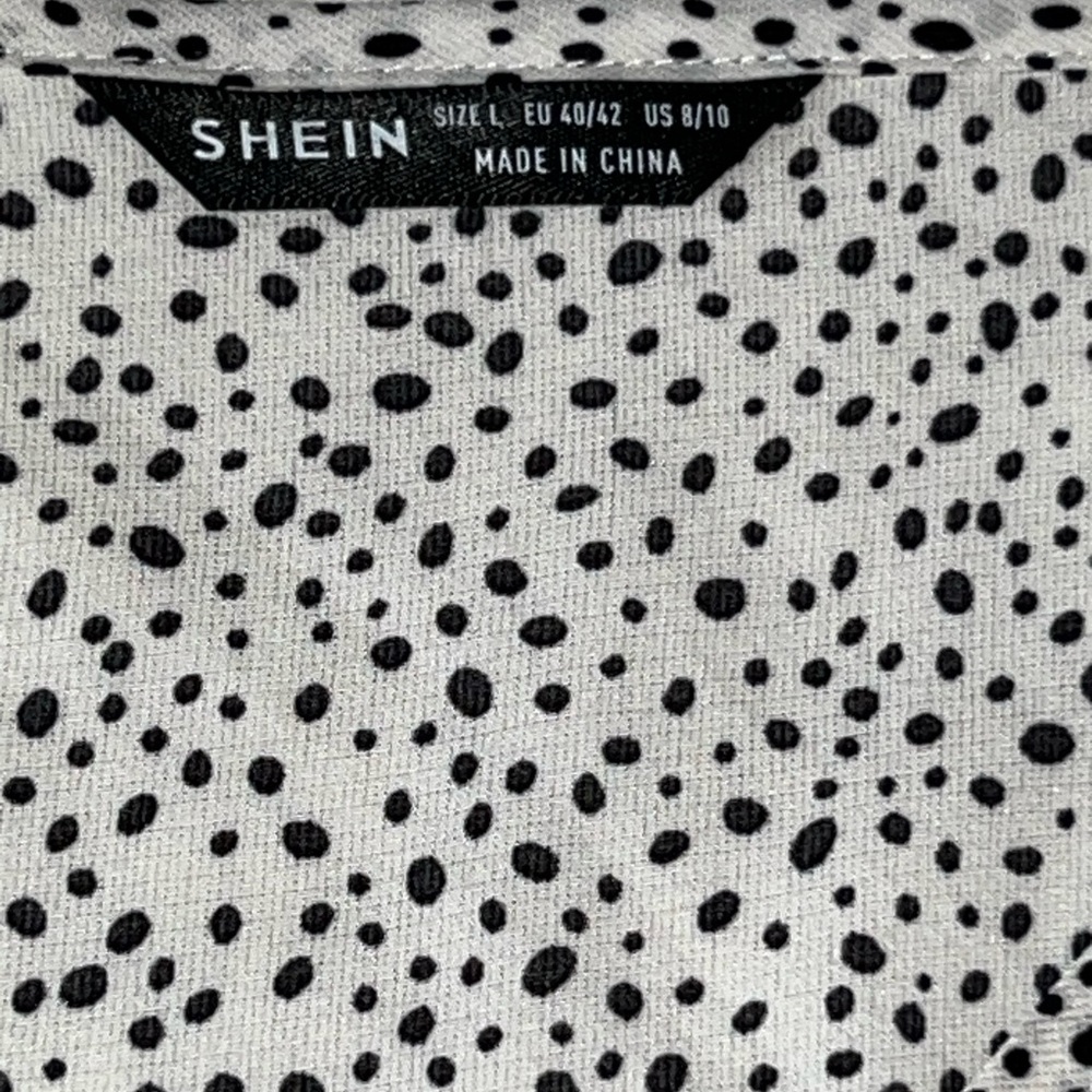 SheIn Ruffle Sleeve Blouse - Large - Picture 3 of 3
